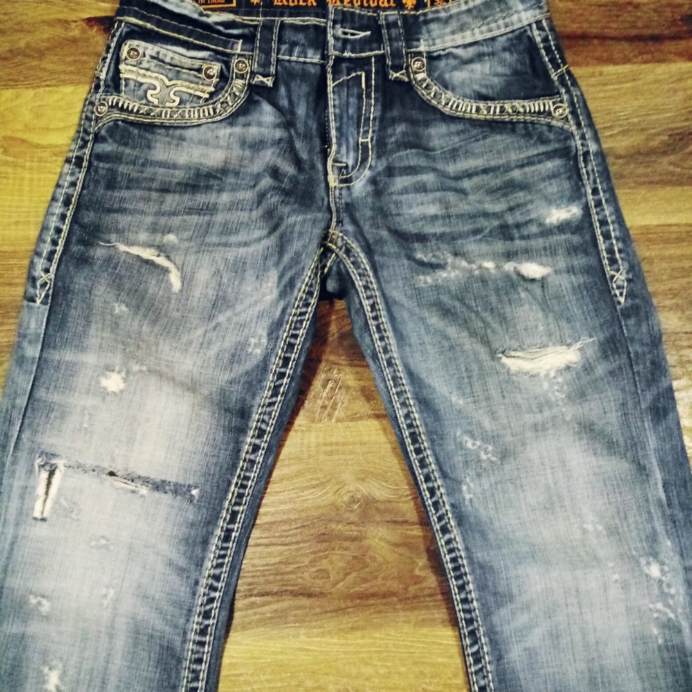 Rock Revival© Jeans 👖 32×32 Helicon Straight